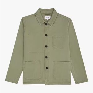 Reiss Sage Green Men's Shirt Jacket